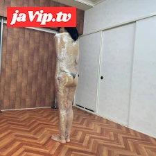 fc2ppv-4534526 - ラップ**のイモムシ女観察　Observation of a caterpillar woman restrained by a wrap