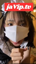 fc2ppv-4435068 - 【ビデオ通話】スレンダー美形JD 桃・メイド服姿でご奉仕エロイプ！