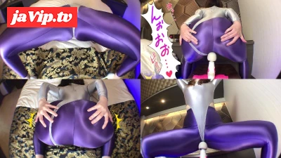 fc2ppv-4328639 - ❤固定電マ♡光沢レギンス❤長袖ハイレグレオタード♡