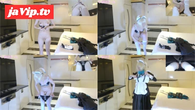 fc2ppv-4251320 - 【スタイル神！】こっそり応募？！Eカップのモデルさんが来ちゃった！？ブルアカ トキエリートCoolメイド衣装でエッチ編