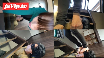 fc2ppv-3979729 - みくちゃんの私服で裸足　顔面階段踏み付け