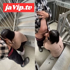 fc2ppv-3487533 - 病Oの駐車場の階段にてちんちん舐める可哀想な***www