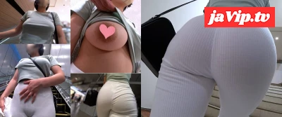 fc2ppv-3301816 - 【巨乳探訪】ピタパンお*さんのノーブラTシャツ歩行！