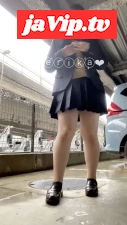 fc2ppv-3262913 - 自撮り【3**Gカップえりかです】ブラジャーつけないで制服着て駐車場内でおっぱい出してオナニーしました！