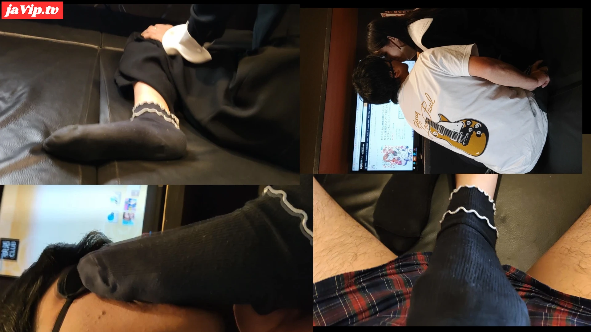 fc2ppv-3252406 - ２２歳OLあみちゃんのネットカフェでソックスの匂い嗅いだり足コキしたり - FC2PPV動画をオンラインで視聴 - jaVip