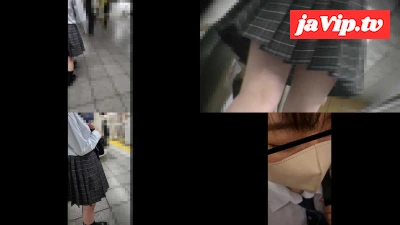 fc2ppv-3166144 - [我慢**]満員電車内でポ**する制服〇K。強引に後ろから手を突っ込まれて手マンラッシュ。
