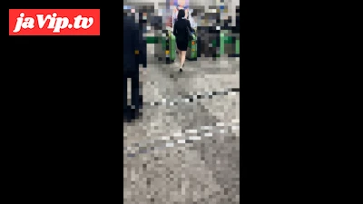 fc2ppv-4723275 - [乗車記録141]多分、黒髪ショート新入社員風OLさんの中に出た...意外に巨乳で興奮度MAX。