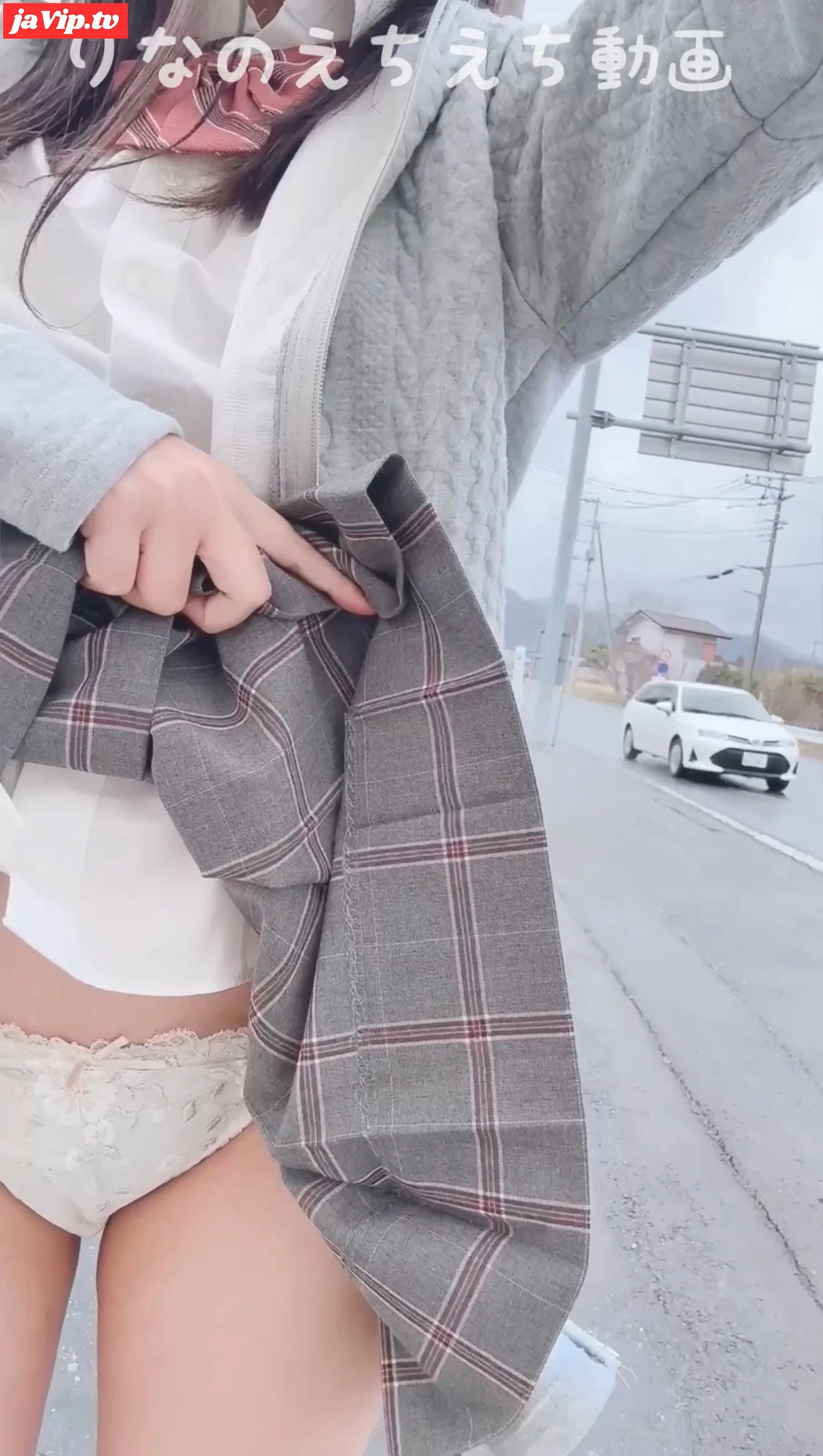 fc2ppv-4687834 - 【**大生りなのえちな露出オナ】歴代最高傑作！？歩道橋の真ん中で制服脱いで全裸になってそこに服を置いたまま階段下の道路見えるとこまで全裸歩行！そのあとまた戻ってディルドオナニーしました… - FC2PPV動画をオンラインで視聴 - jaVip